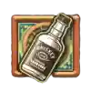 Whiskey bottle symbol