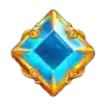 Blue gem symbol
